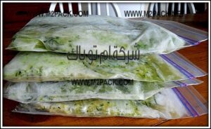 أكياس فاكيوم تخزين الخضروات